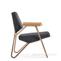 China High Evaluation Italian Retro Vintage Office Soft Chair Factory